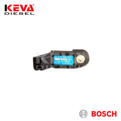 0261230057 Bosch Pressure Sensor for Citroen, Fiat, Lancia, Peugeot - 1