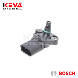 Bosch - 0261230208 Bosch Pressure Sensor for Audi, Seat, Volkswagen