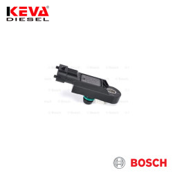 Bosch - 0281002996 Bosch Pressure Sensor for Fiat, Opel, Renault, Alfa Romeo, Dacia