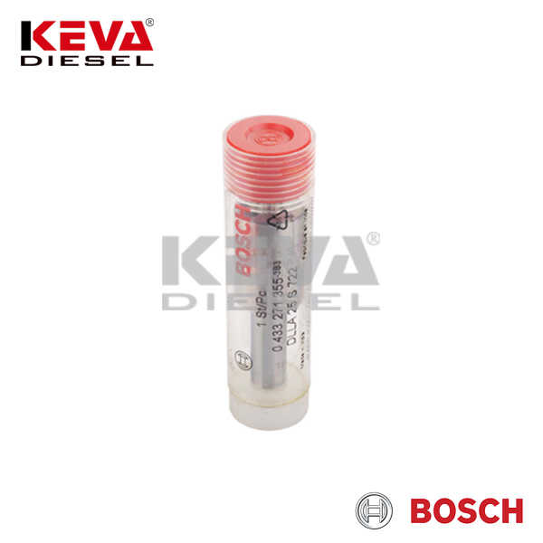 0433271355 Bosch Injector Nozzle (DLLA25S722) (Conv. Inj. S) for Kassbohrer, Man, Renault, Saviem