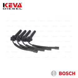 0986357052 Bosch Spark Plug Cable Set (Silicone) for Dodge, Chrysler, Gaz - Thumbnail