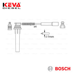 0986357052 Bosch Spark Plug Cable Set (Silicone) for Dodge, Chrysler, Gaz - Thumbnail