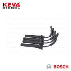 0986357052 Bosch Spark Plug Cable Set (Silicone) for Dodge, Chrysler, Gaz - Thumbnail